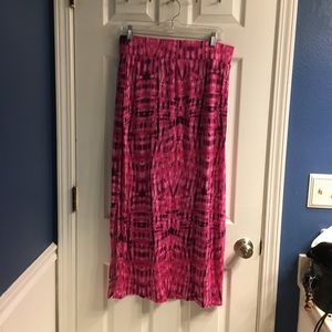 a.n.a Fuchsia Maxi Skirt